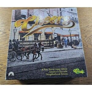 CHEERS A Fun Trivia Game About America's Favorite Tavern 1992 Vintage COMPLETE